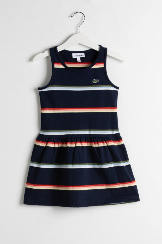 

Lacoste Colorblock Cotton Pique Dress
