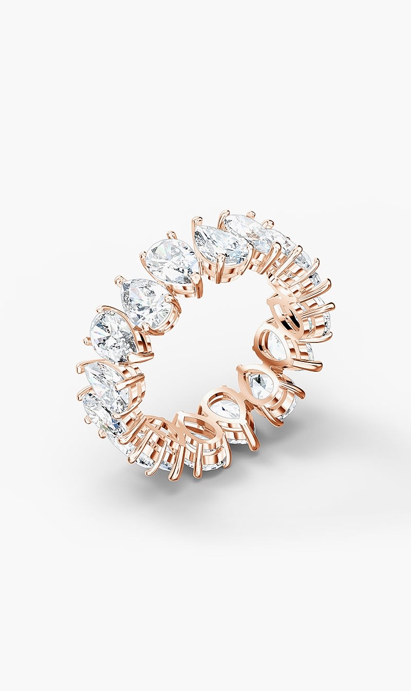 

Swarovski Others Sjc Vittore Ring Pear Czwh/ros 2  Mm for Women | The Deal Outlet