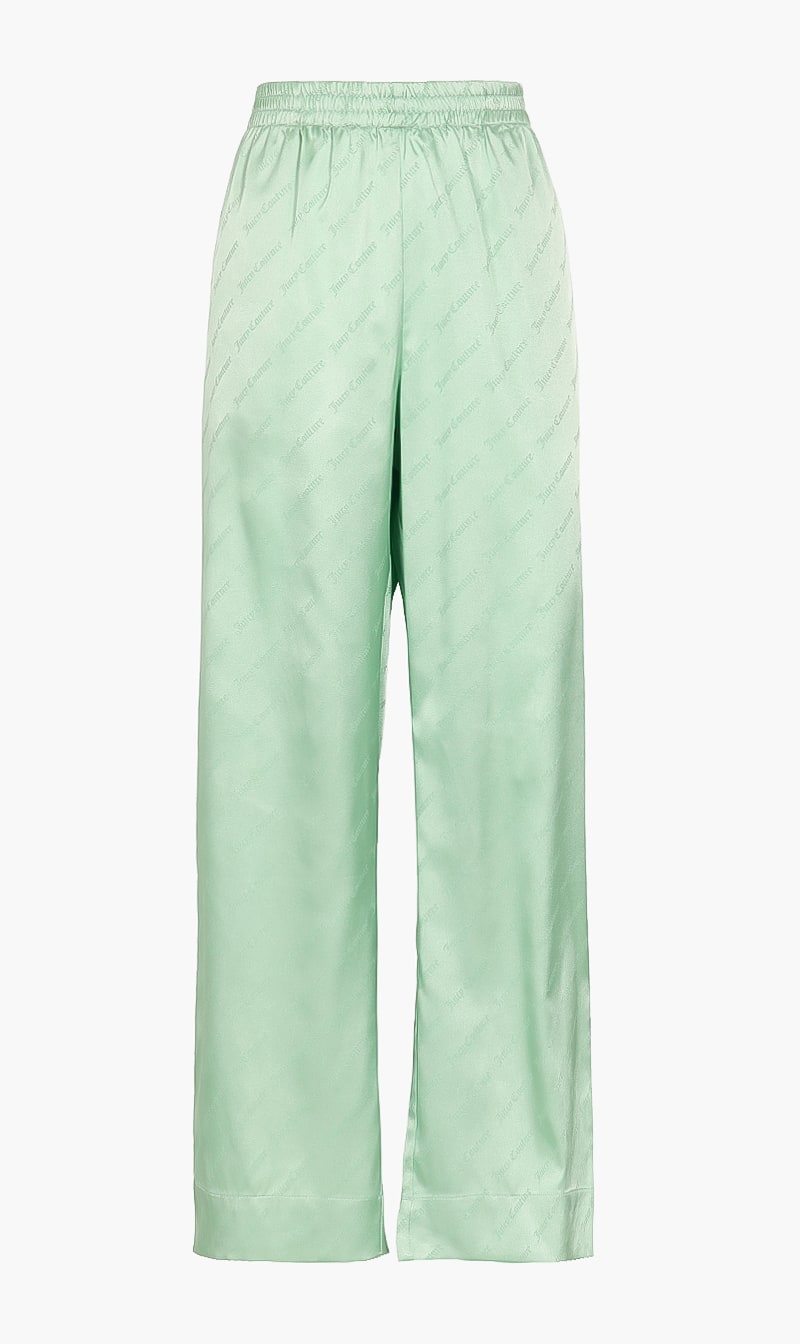 

Paula Monogram Satin Pant