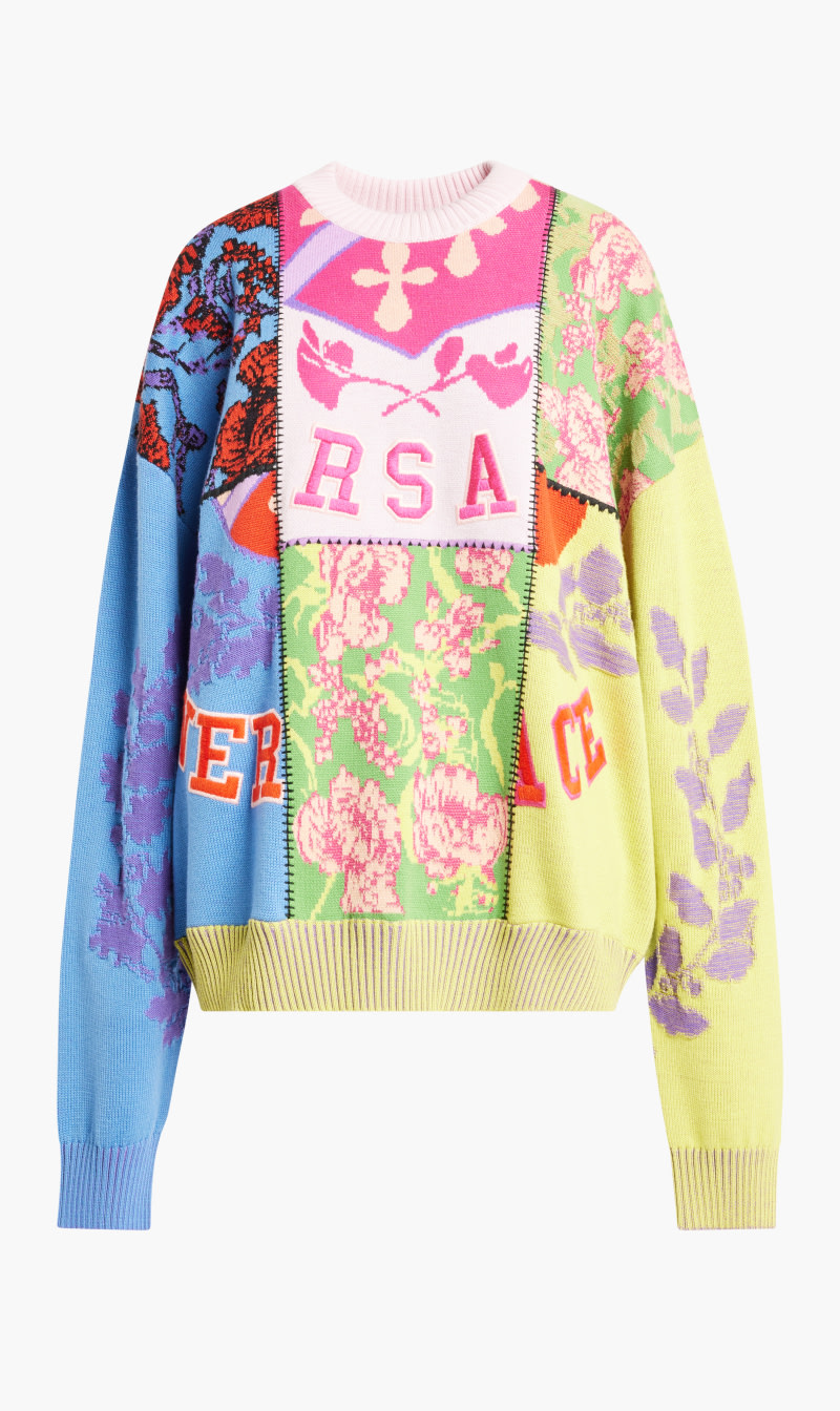 

Knit Sweater Royal Rebellion Patchwork, Multi-color