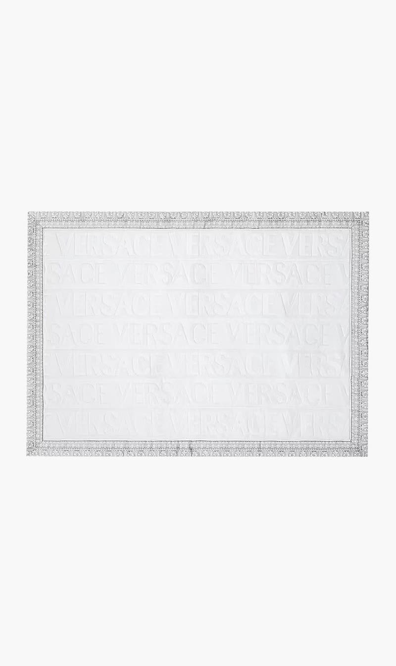 

Versace White Allover Bath Mat | The Deal Outlet
