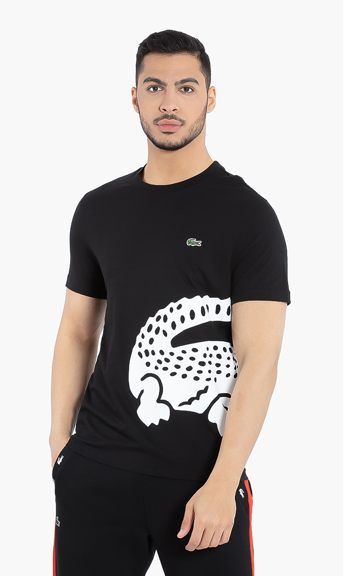 

Lacoste Oversized Crocodile Print T-shirt