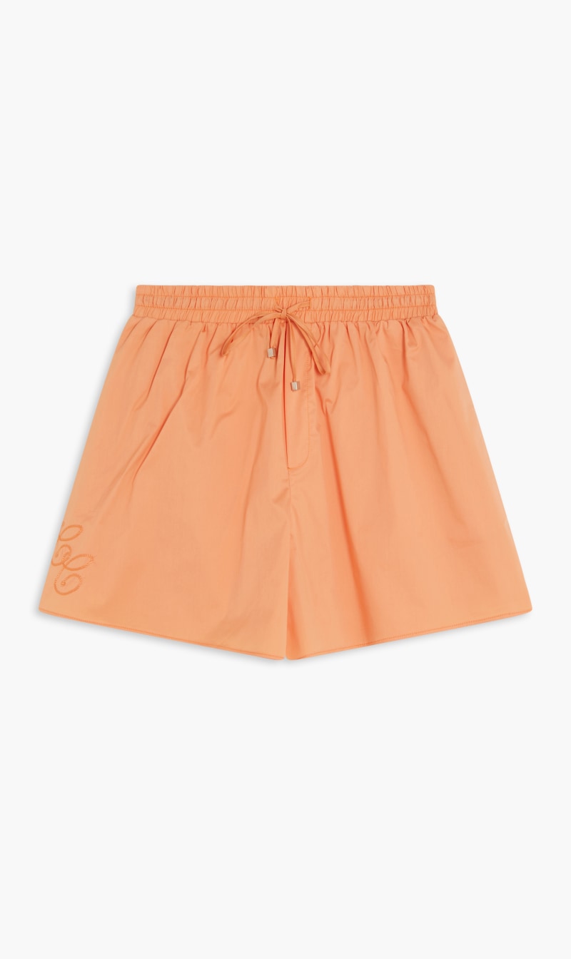 

Cmeo Collective Orange Distortion Short for Women | The Deal Outlet
