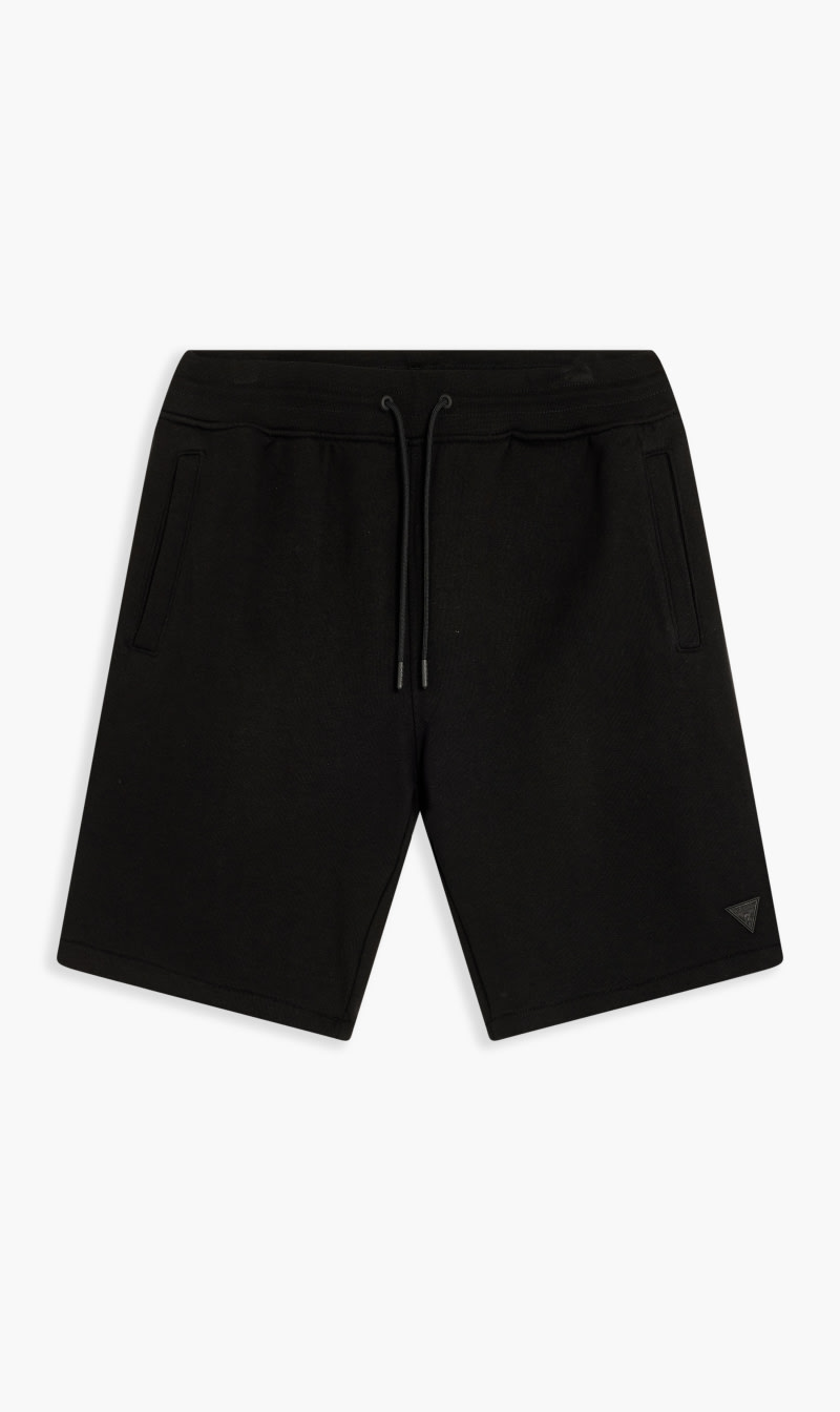 

Guess Black Aldwin Recycled Cotton Shorts for Men | The Deal Outlet