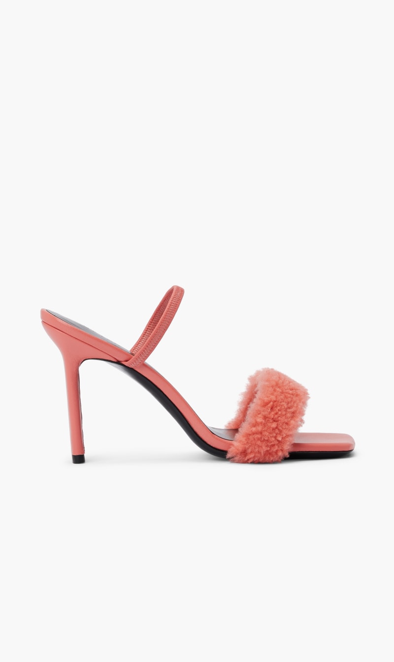 

By Far Pink Ada Shearling for Women | The Deal Outlet