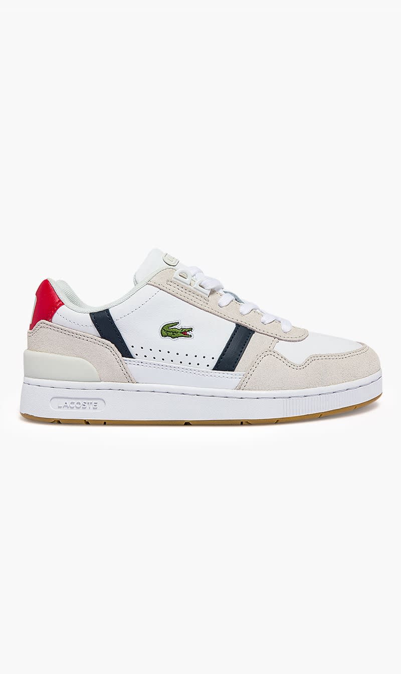 

Lacoste Multi-color T-clip Tricolour Leather And Suede Trainers for Women | The Deal Outlet