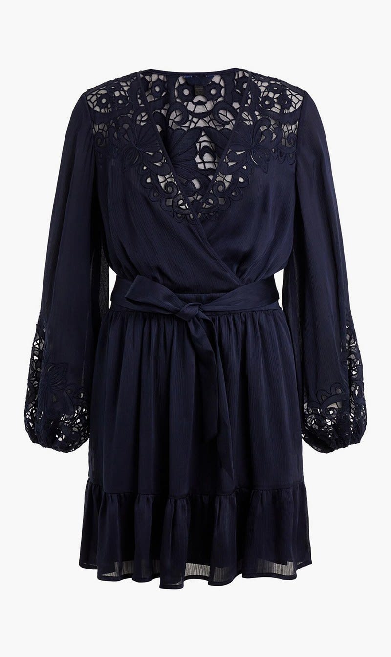 

Guess Blue Adora Dress for Women | The Deal Outlet