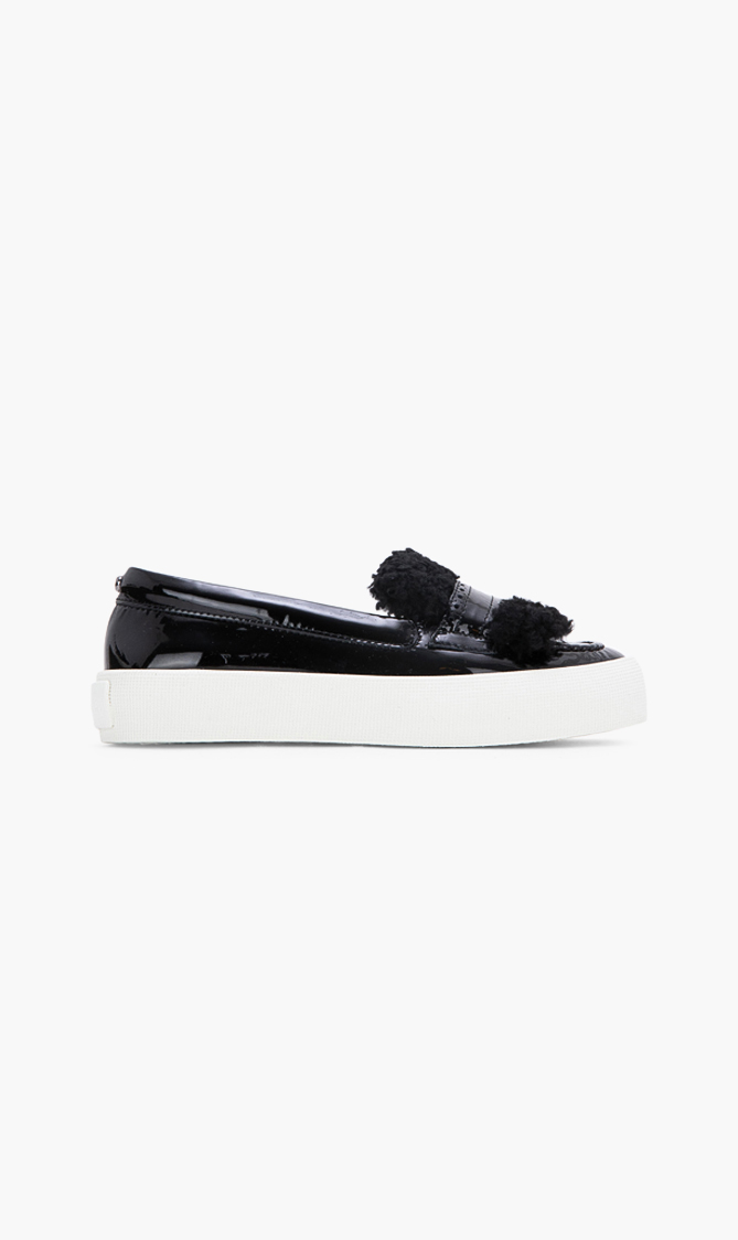 

Longchamp Patent Leather Slip-on Sneakers