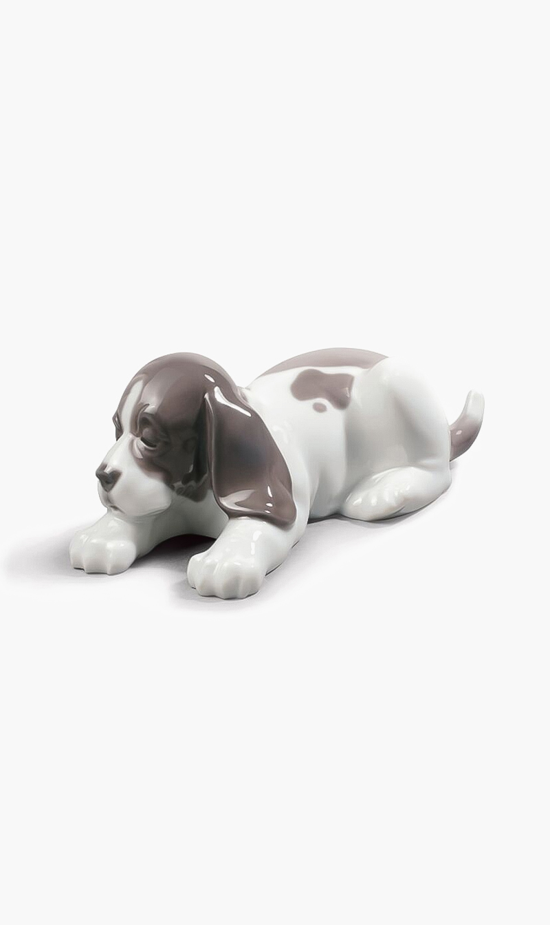 

Lladro Sleepy Puppy Figurine