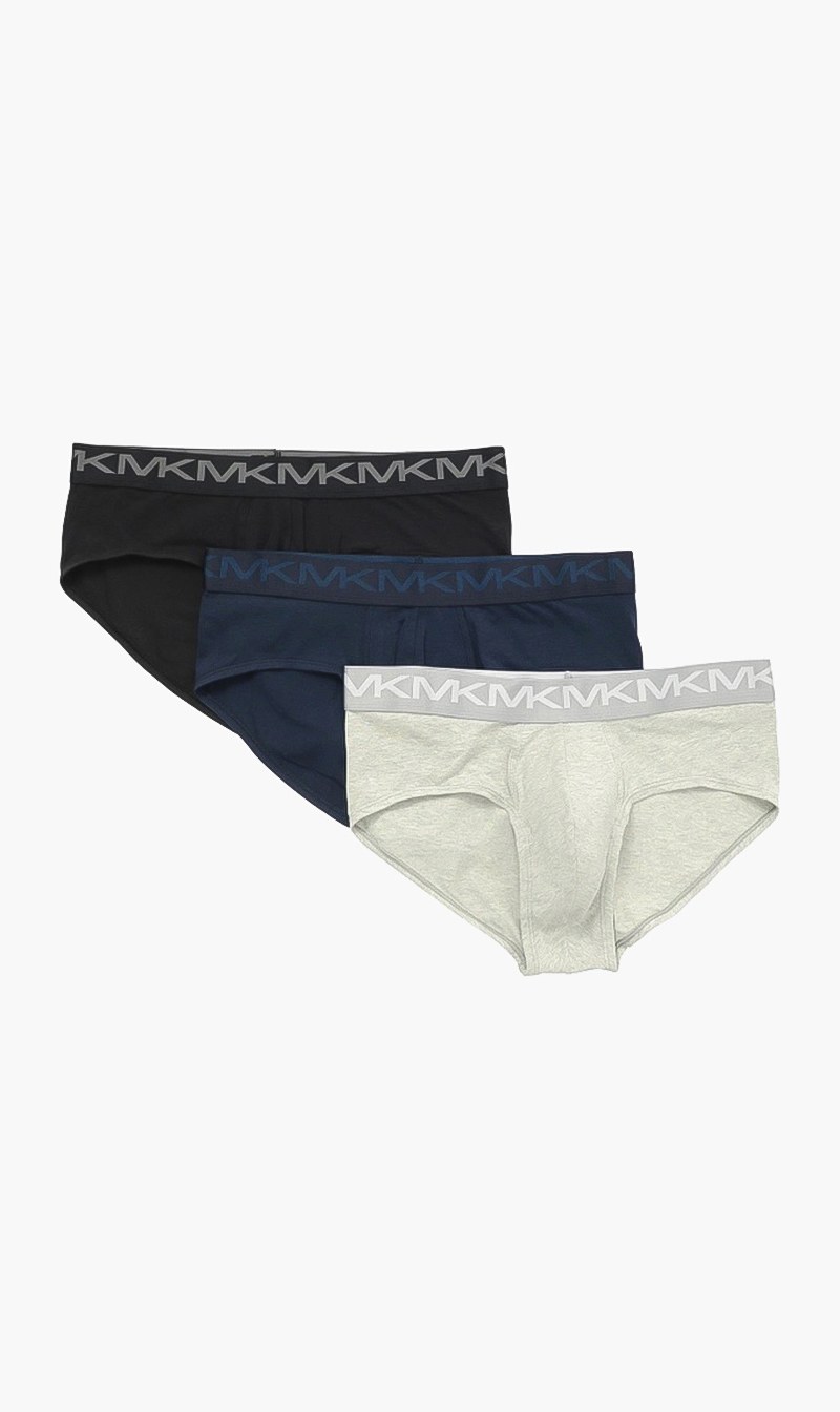 

3-pack Stretch Cotton Brief, Grey