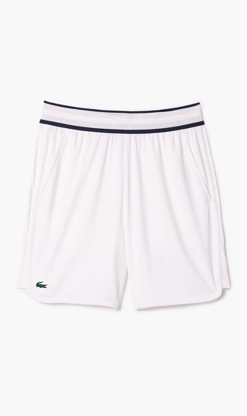 

Lacoste White Sport X Daniil Medvedev Sportsuit Shorts for Men | The Deal Outlet