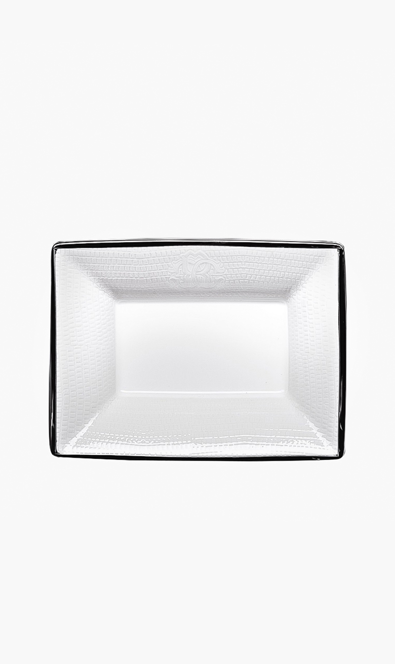 

Roberto Cavalli Lizzard Platin Vide Poche Rectangular Medium