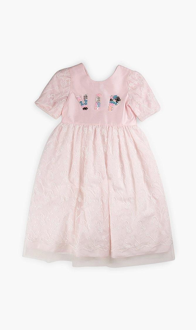 

Graci Flower Embroidered Dress