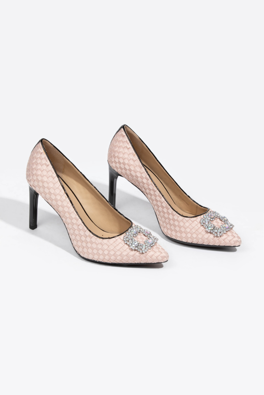 

Geox Faviola Woven Pumps