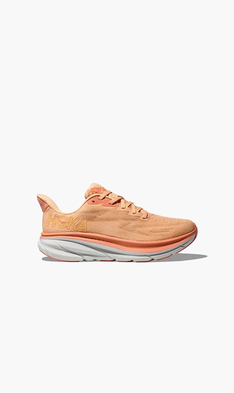 

Hoka White Clifton 9 Sneakers for Women | The Deal Outlet