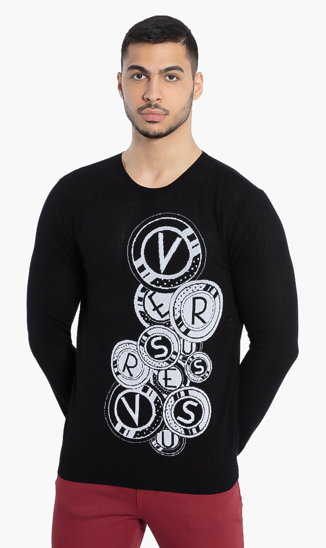 

Versace Versus Gianni Printed Sweater