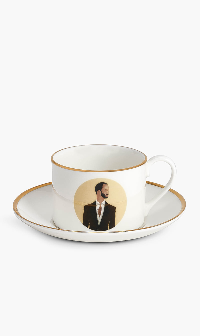 

Who Icons Yellow Tom Tea Cup & Saucer | The Deal Outlet