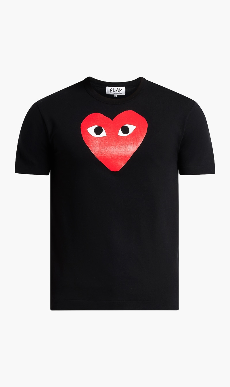 

Oversized Heart Logo T-shirt, Black