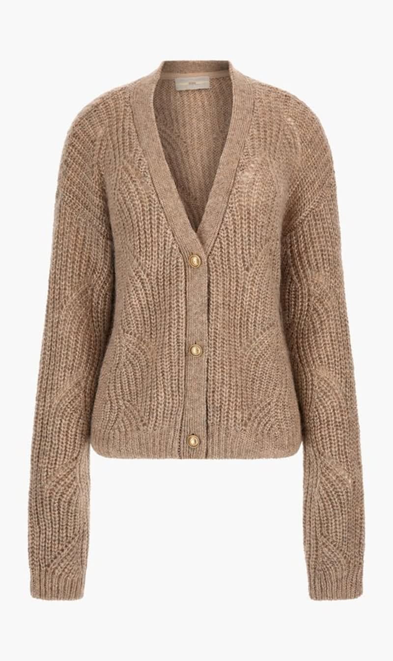 

Guess Beige Ls Melanie Cardi Swtr for Women | The Deal Outlet