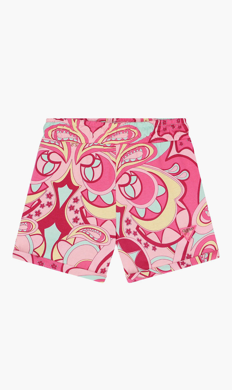 

Guess Pink Active Shorts for Girls | The Deal Outlet