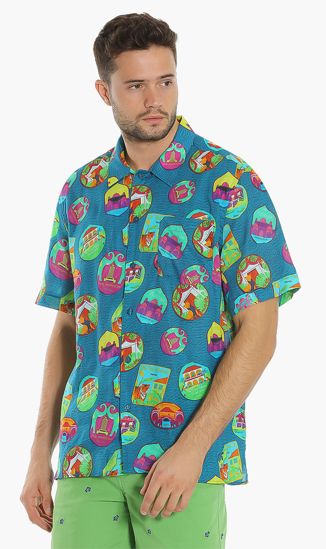 

Vilebrequin Indian Resorts Short Sleeves Shirt