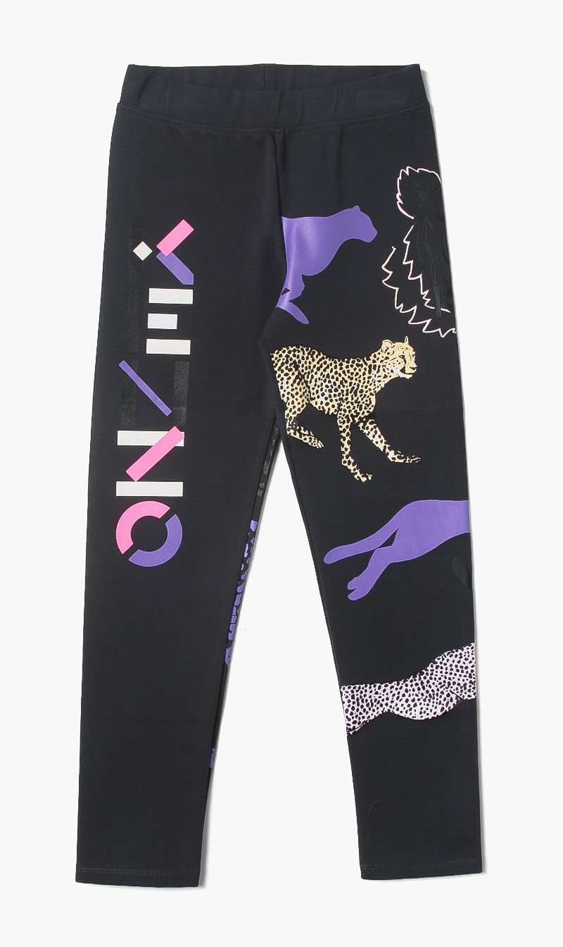 

Kenzo logo printed leggings | the deal outlet, Grey