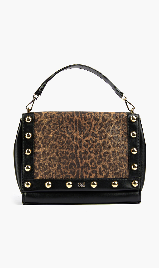 

Cavalli Class Leopard Glam Crossbody Bag