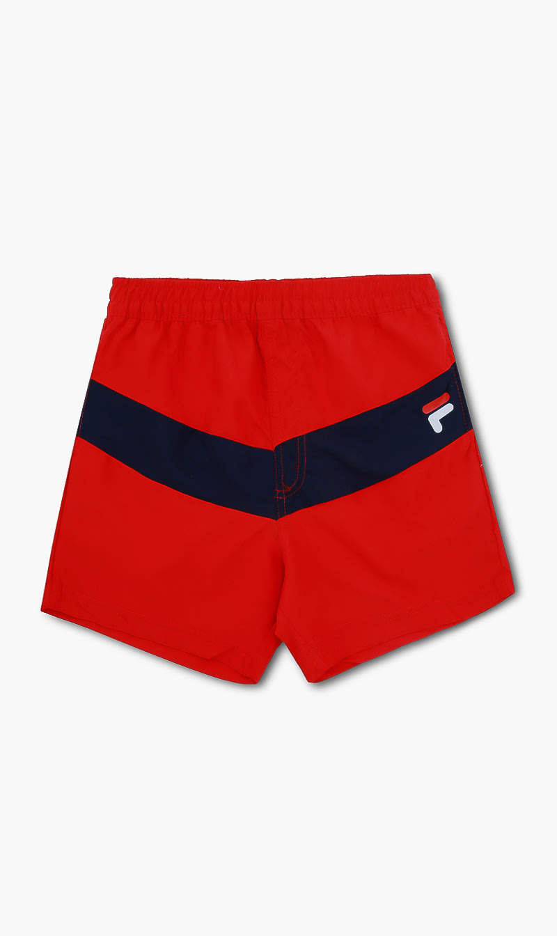 

Fila Red Mellio Swim Shorts for Boys | The Deal Outlet