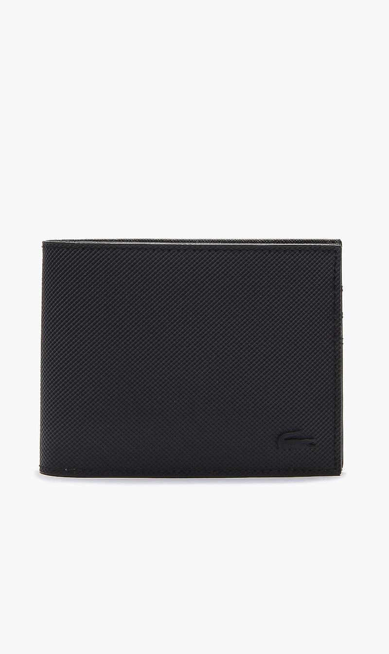 

Classic Petit Piqué Billfold Wallet, Black