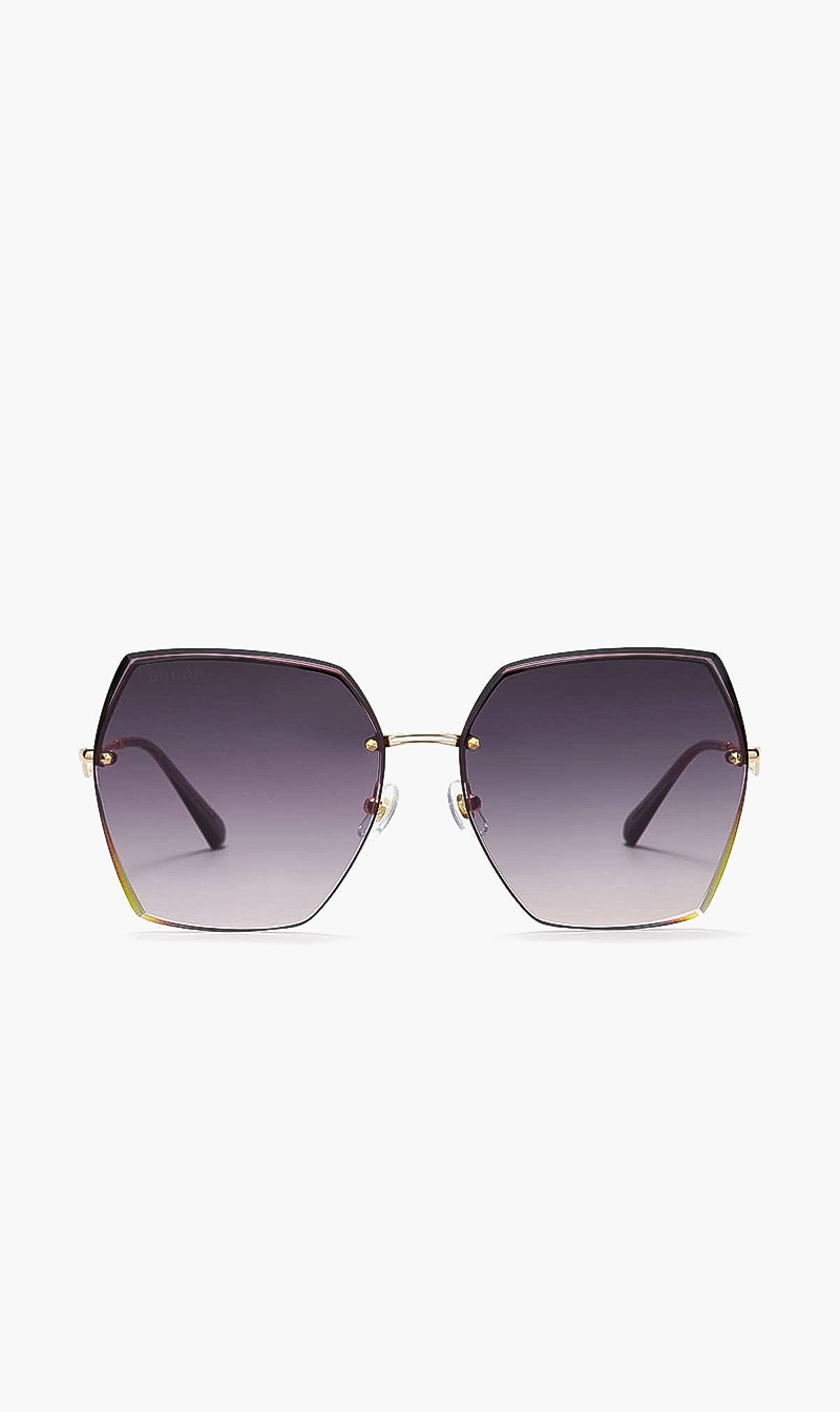 

Bolon Brown Bolon Polygon Sunglasses for Women | The Deal Outlet