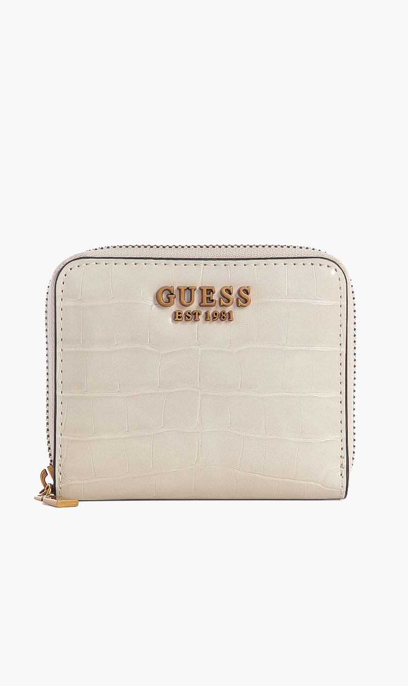 

Laurel Small Zip Around Wallet, Beige