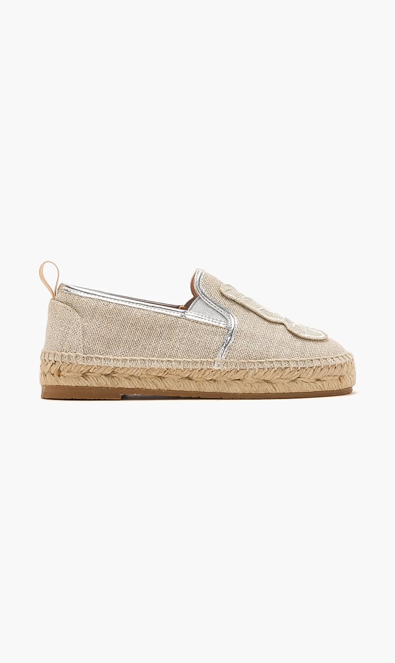 

Sophia Webster Beige Butterfly Espadrilles for Girls | The Deal Outlet