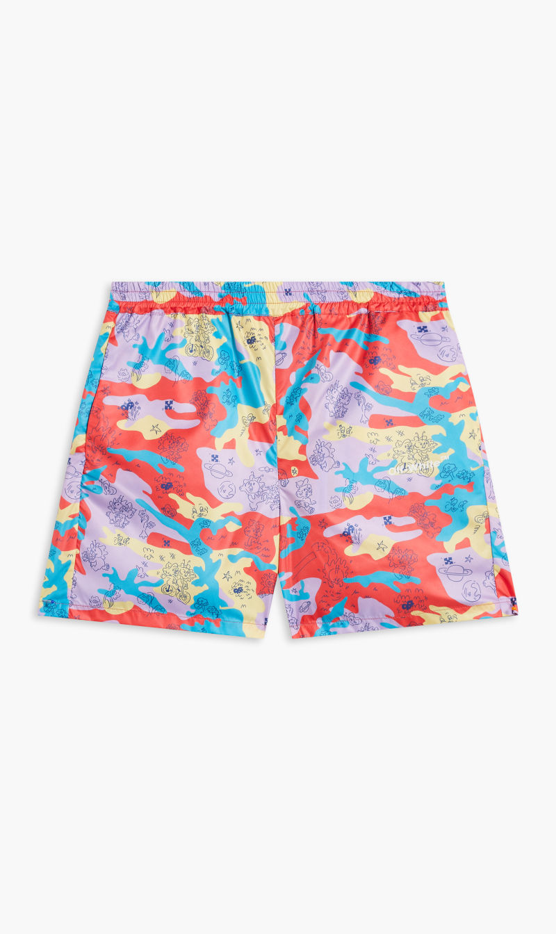 

Off-white Red Puzzleflage Jogging Short Multicolor Whi | The Deal Outlet