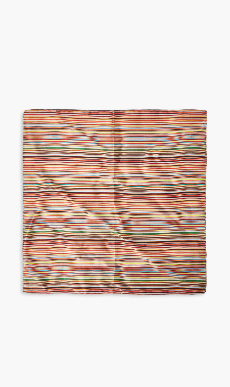 

Men Pocket Sq Multistripe, Multi-color