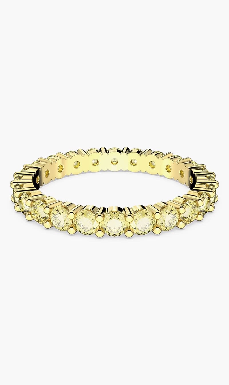 

Swarovski Others Sjc Matrix Ring Yellow Yel/gos 60 Mm for Women | The Deal Outlet