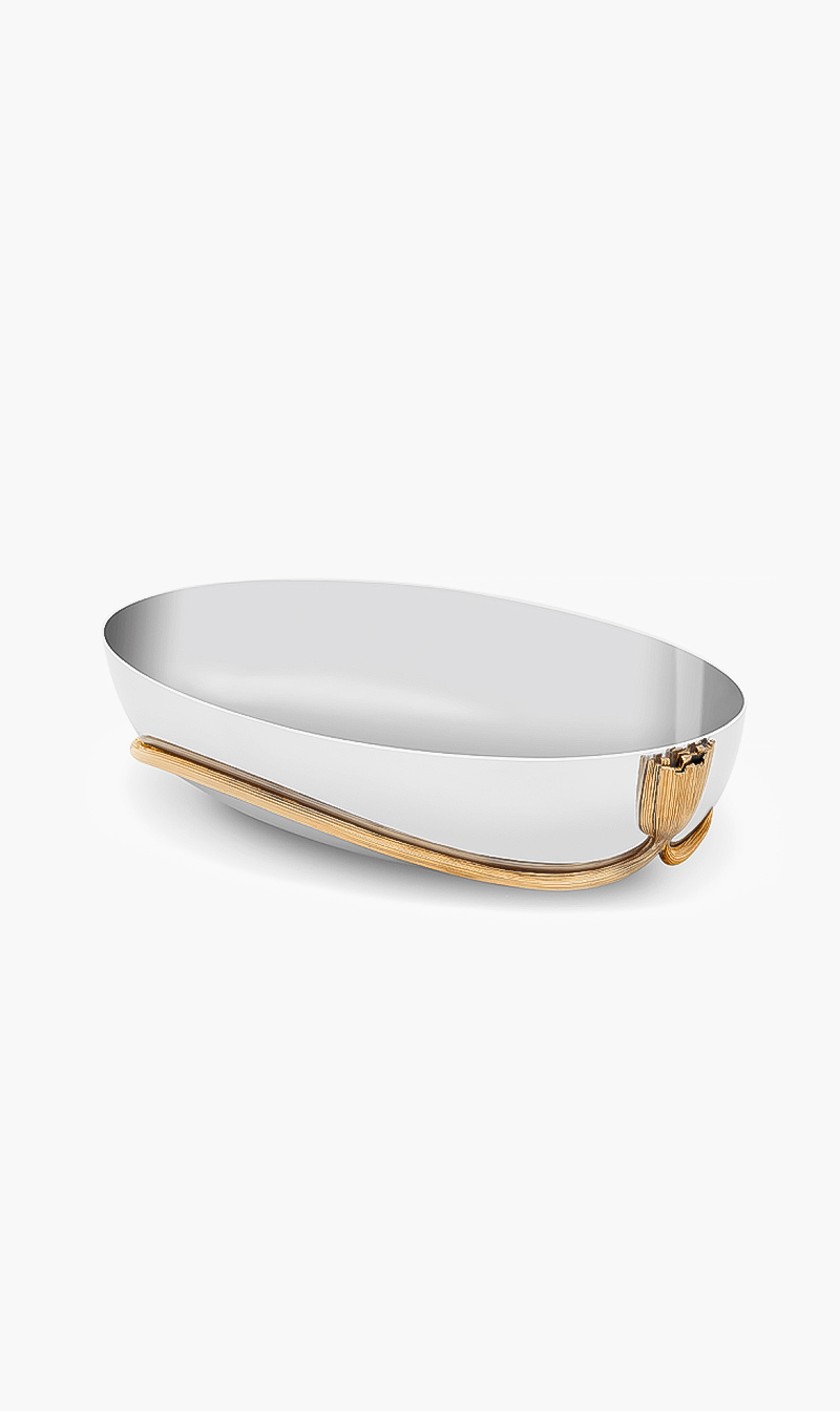

L'objet Deco Leaves Serving Boat