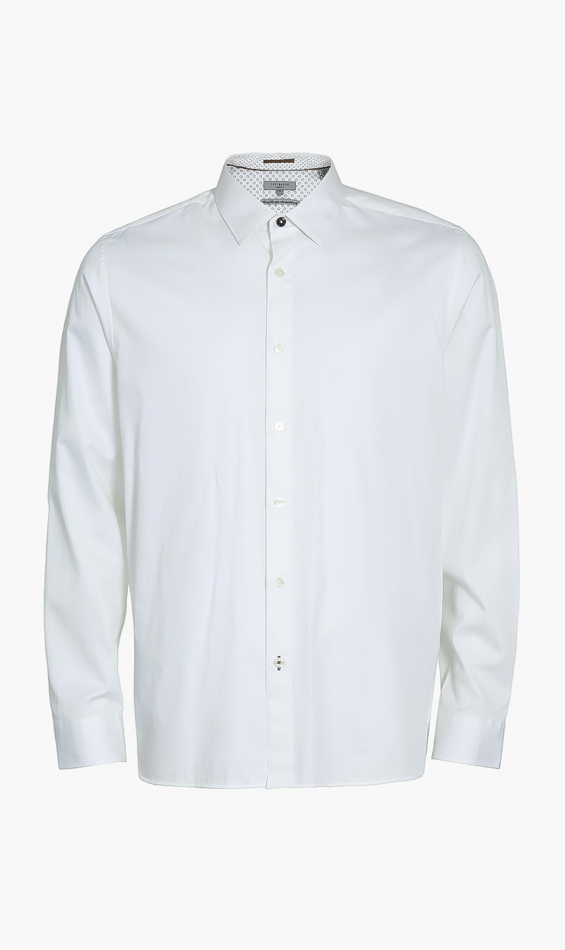 

Ted Baker Plain Satin Stretch Shirt