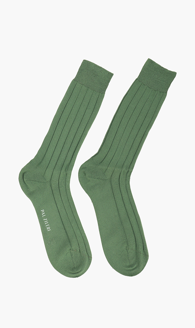 

Ribbed Crew Socks