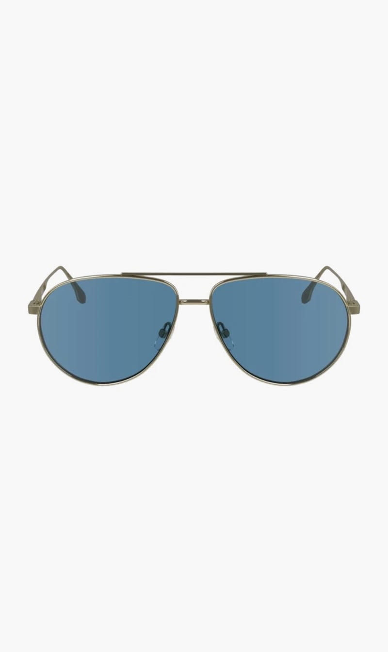 

Victoria Beckham Blue Aviator Sunglasses for Women | The Deal Outlet