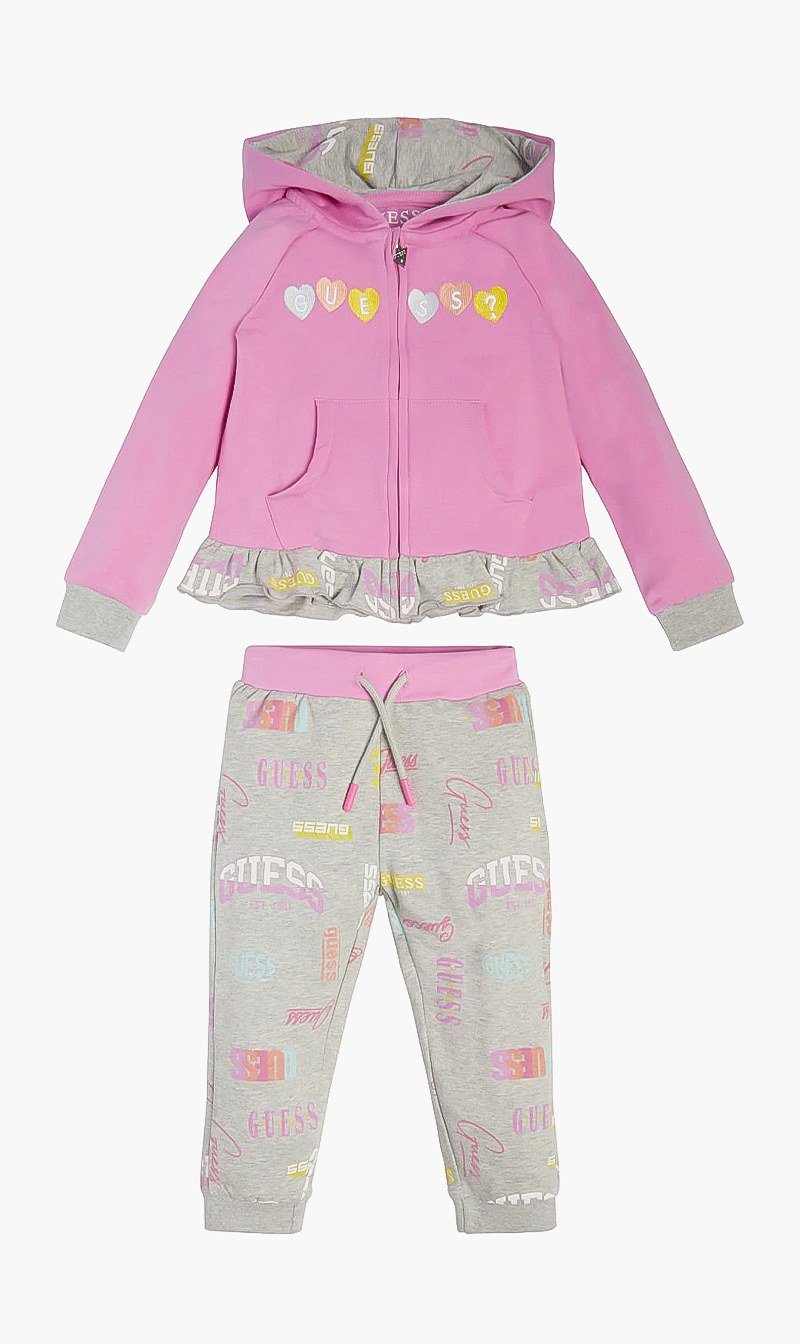 

Guess set ls active top+active pants | the deal outlet, Pink