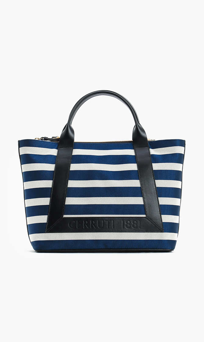 CERRUTI Bejo Stripes Tote Bag