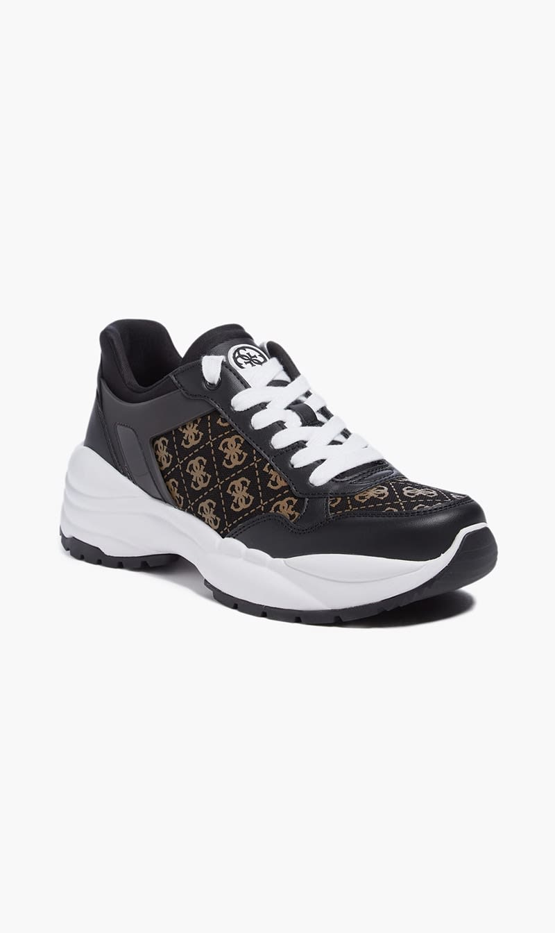 

Guess Black 4g High Sole Sneakers for Women | The Deal Outlet