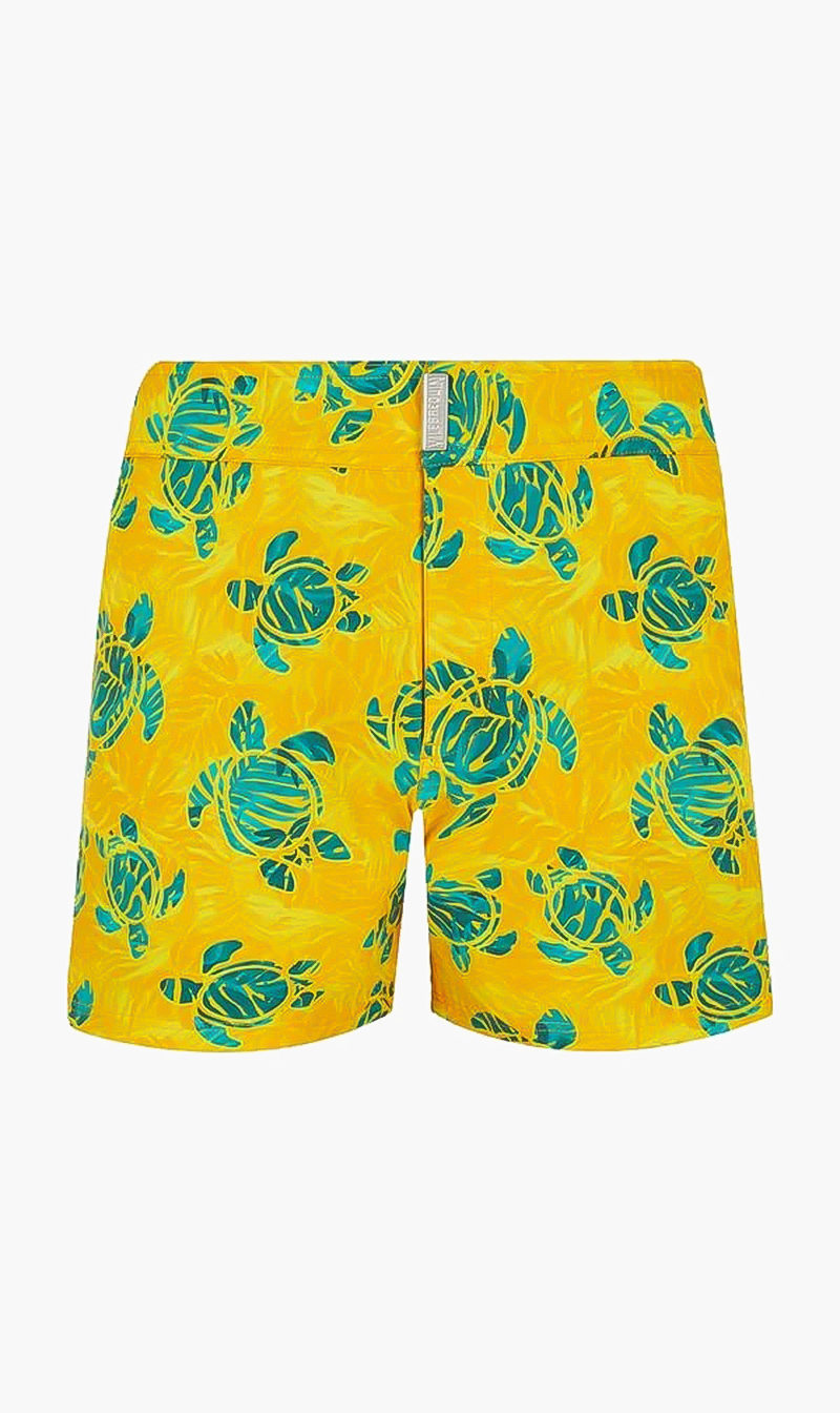 

Vilebrequin Yellow Turtle Printed Shorts for Men | The Deal Outlet