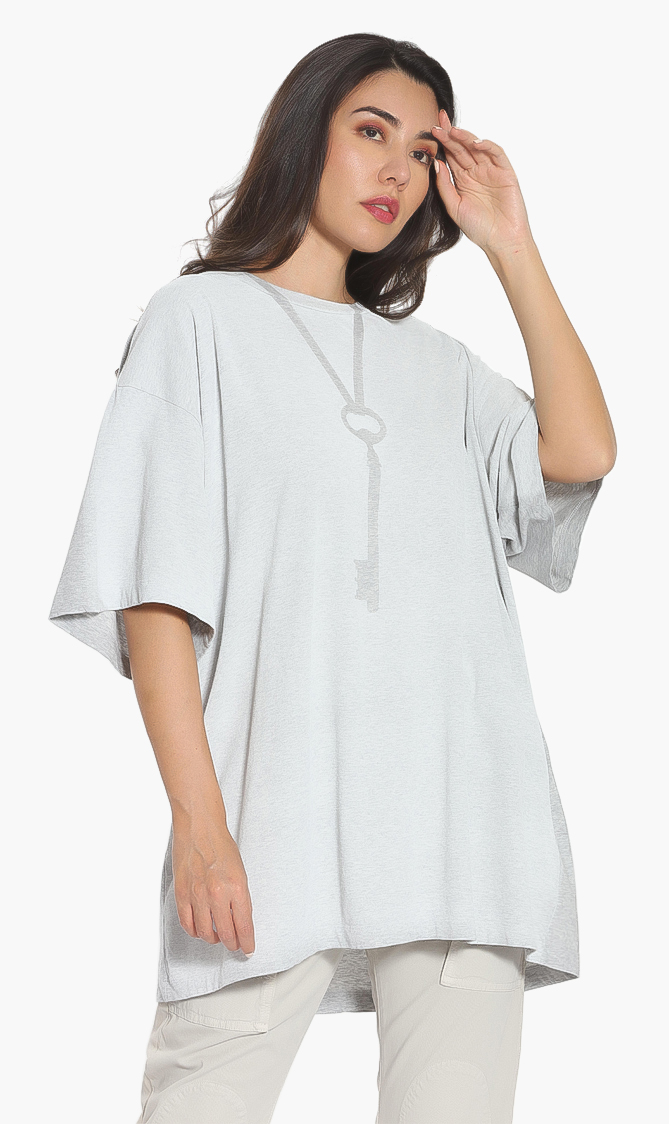 

Maison Margiela Key Print Cotton T-shirt