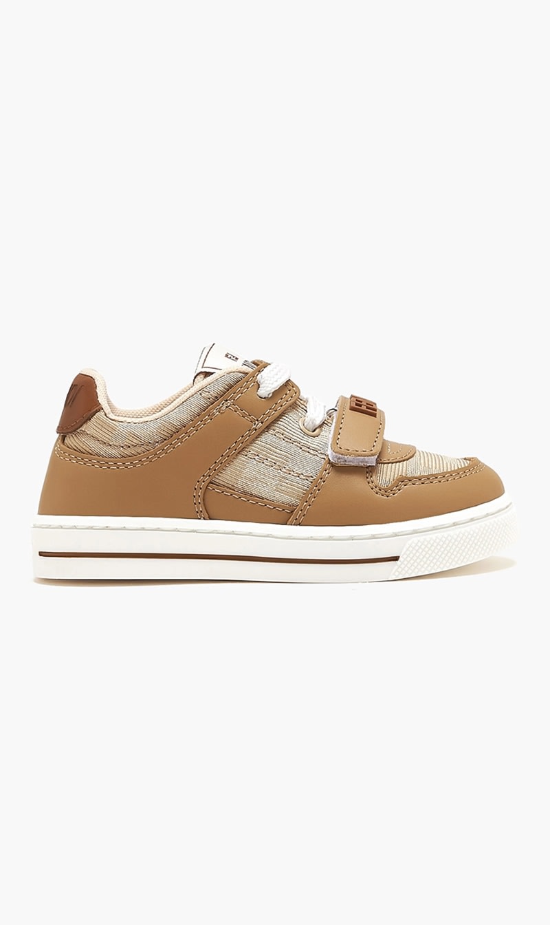 

Fendi Beige Sneaker P Vitel Tess.jacq.ff for Boys | The Deal Outlet