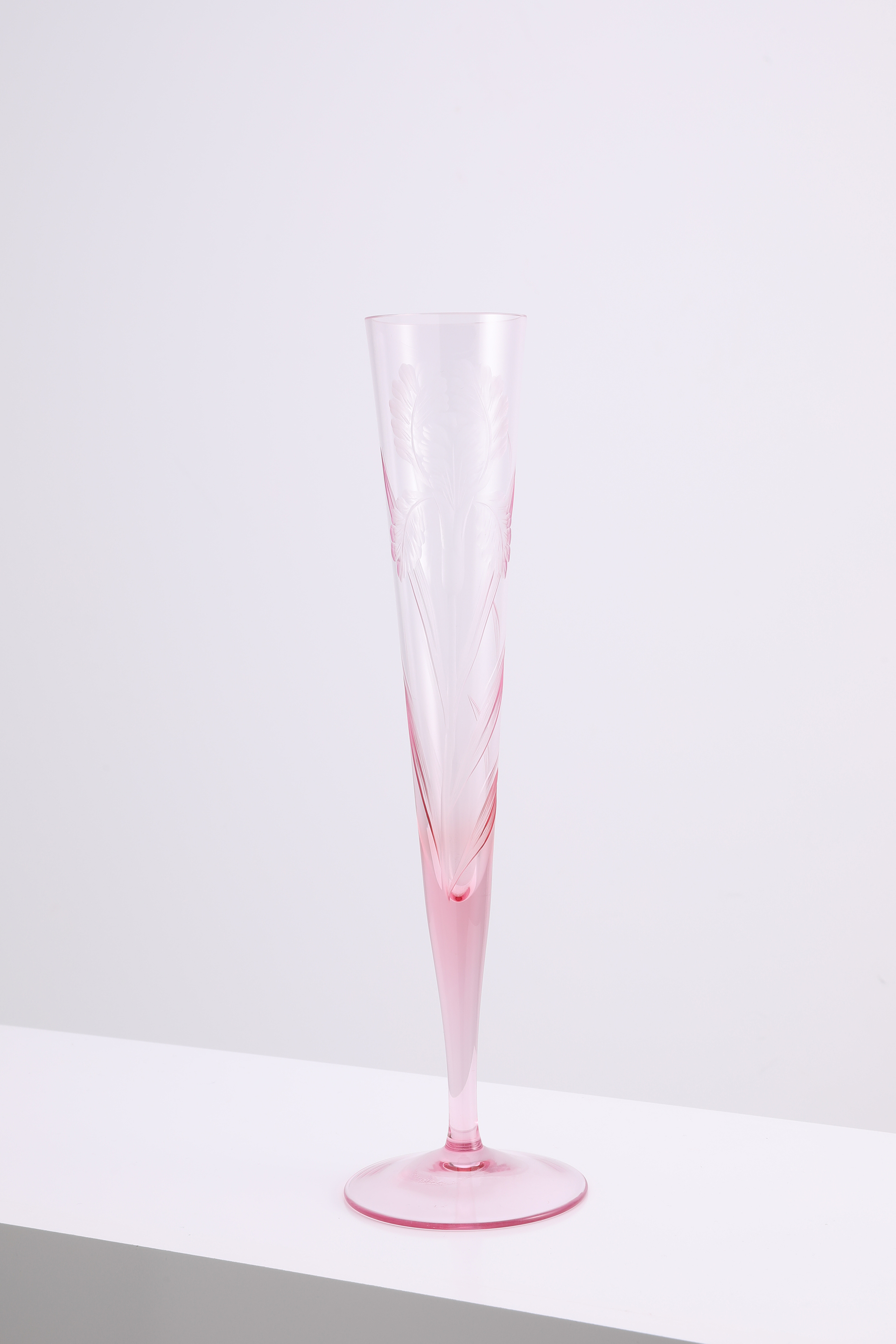 

Moser Mer Neli Engraved Iris Vase