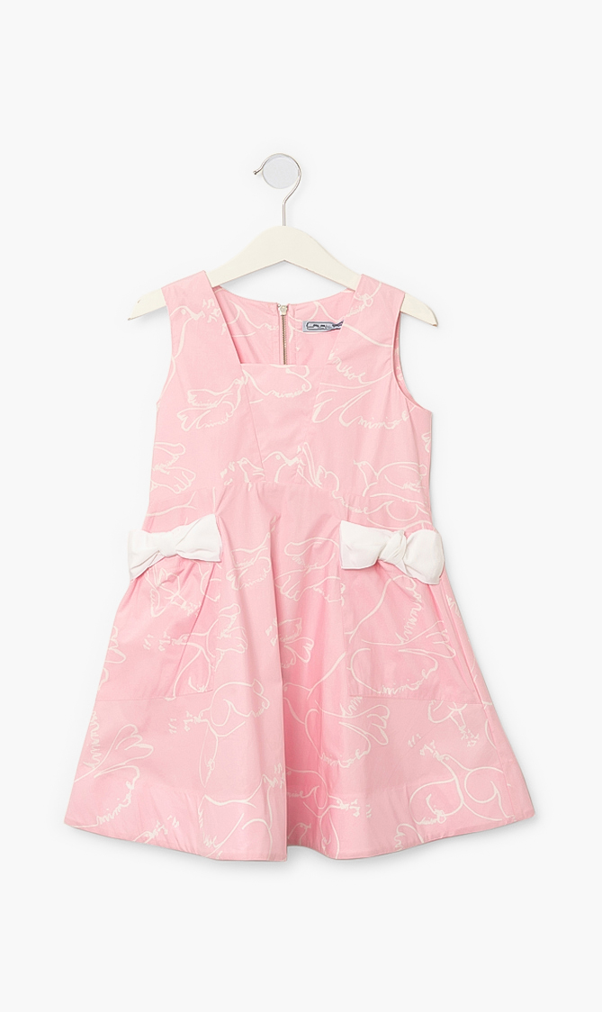 

Mimisol Printed Sleeveless Dress