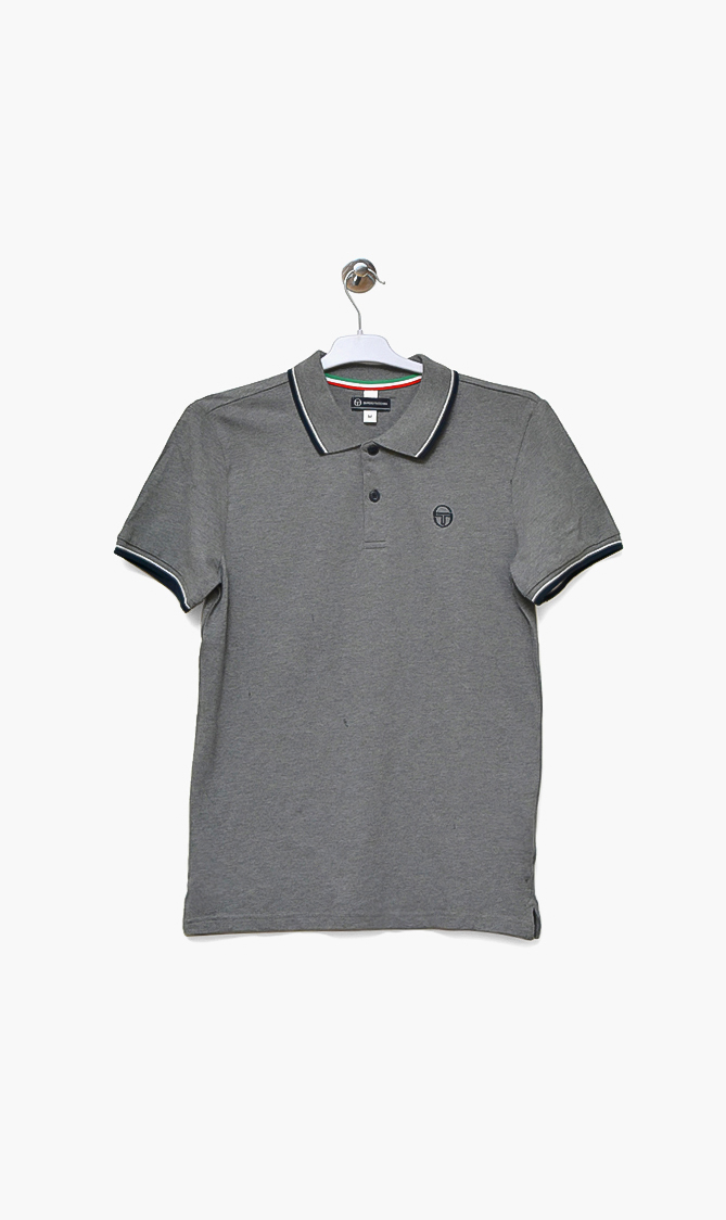 

SERGIO TACCHINI Slim Fit Pinstriped Polo Shirt