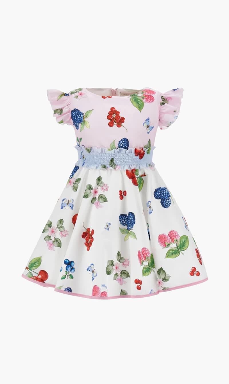 

Monnalisa Multi-color Abito St Tropez Popeline for Girls | The Deal Outlet