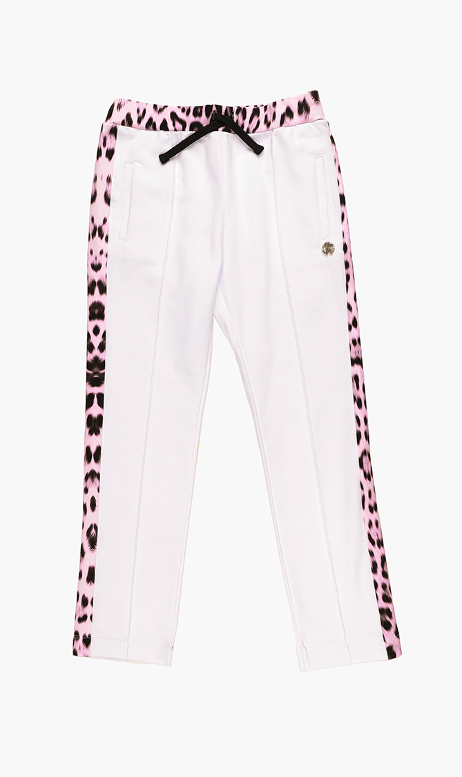 

Leopard Print Side Bands Pants